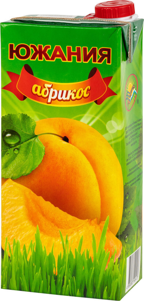 Juice apricot reconstituted